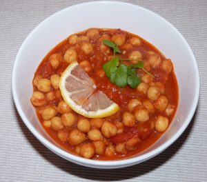 Otra receta rápida, saludable y fácil: cazuela vegana de garbanzos