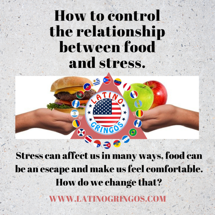 How to control the relationship between food and stress.