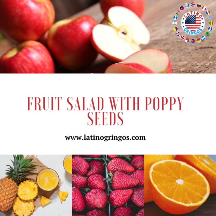 Fruit Salad with Poppy Seeds