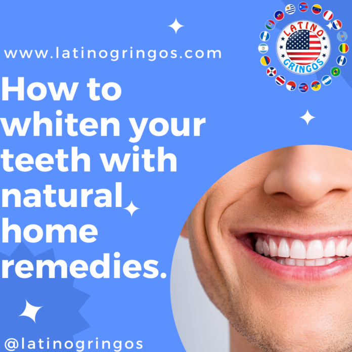 How to whiten your teeth with natural home remedies.