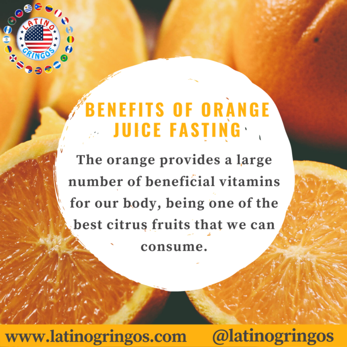 The orange provides a large number of beneficial vitamins for our body, being one of the best citrus fruits that we can consume.