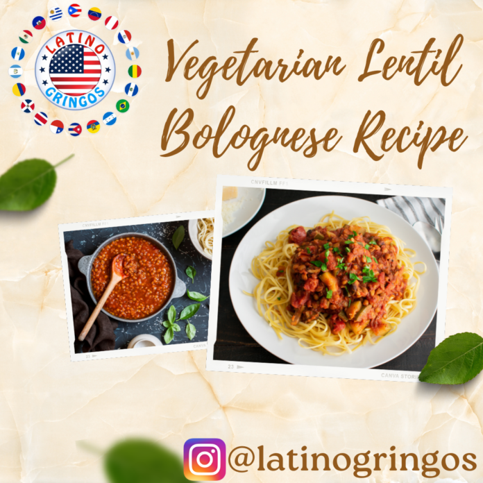Vegetarian Lentil Bolognese Recipe