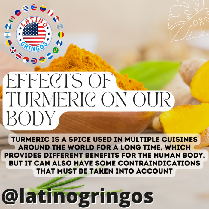 Effects of turmeric on our body