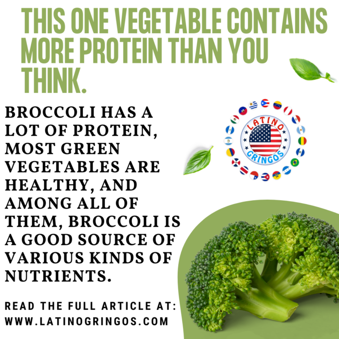 This Vegetable Contains More Protein Than You Think.