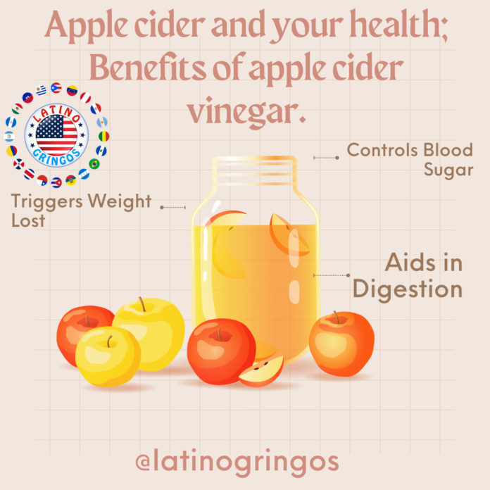 Apple cider and your health; Benefits of apple cider vinegar.