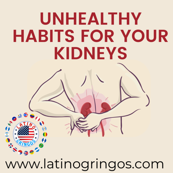 Unhealthy habits for your kidneys